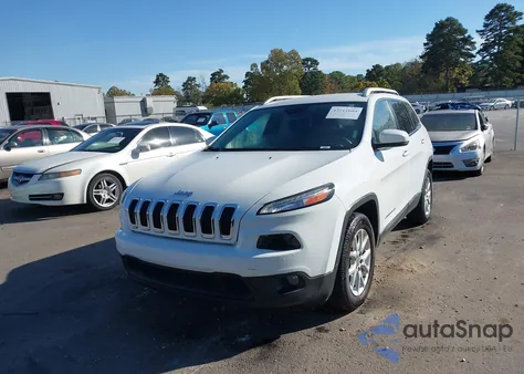 2015 Jeep Cherokee Latitude из США, поврежденный, VIN 1C4PJLCB8FW632065